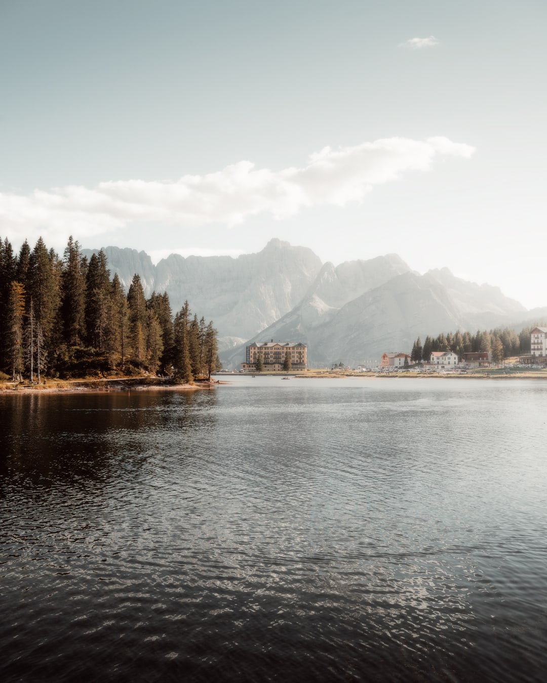 Paesaggio Lago Di Misurina